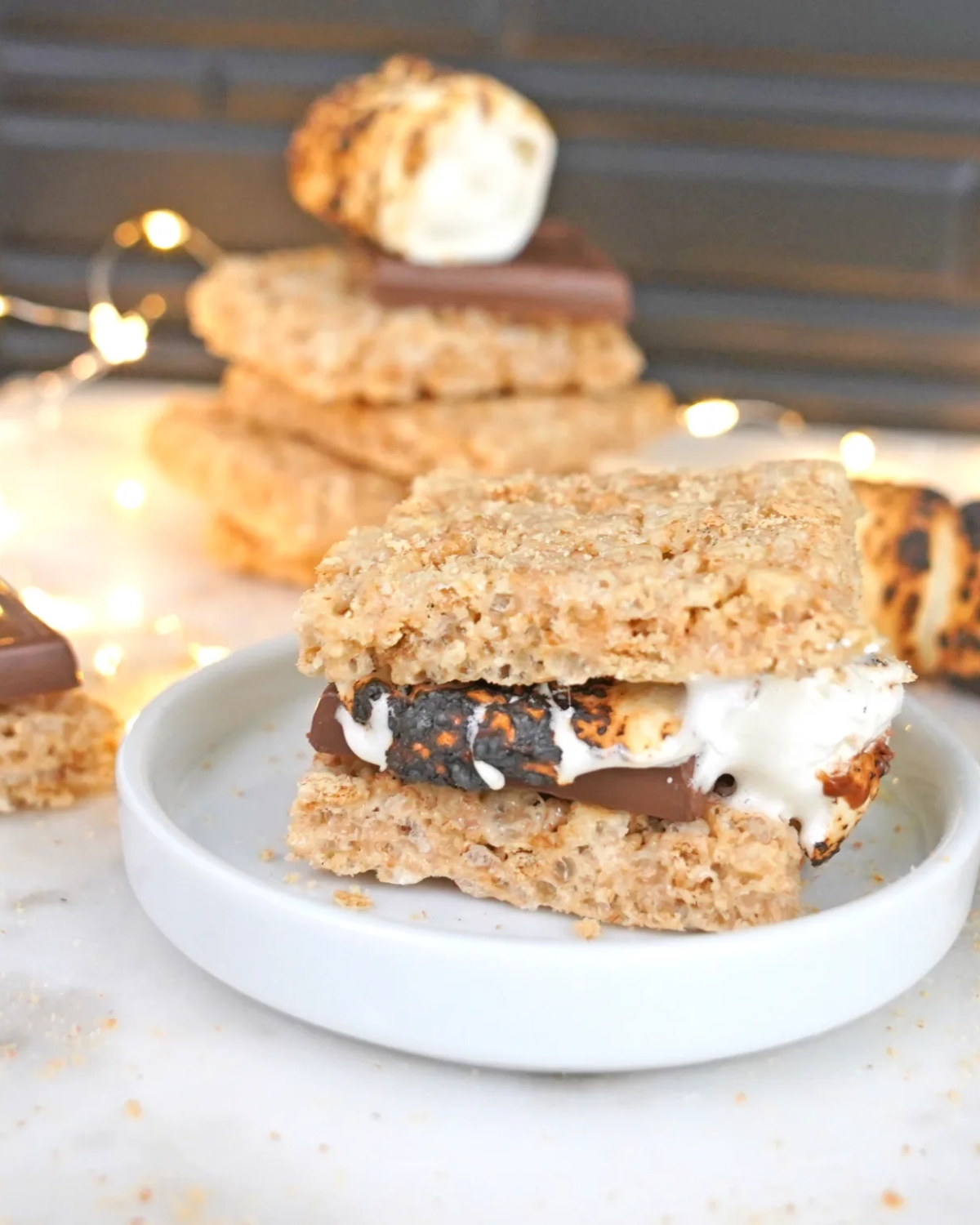 S'mores Rice Crispy Treats