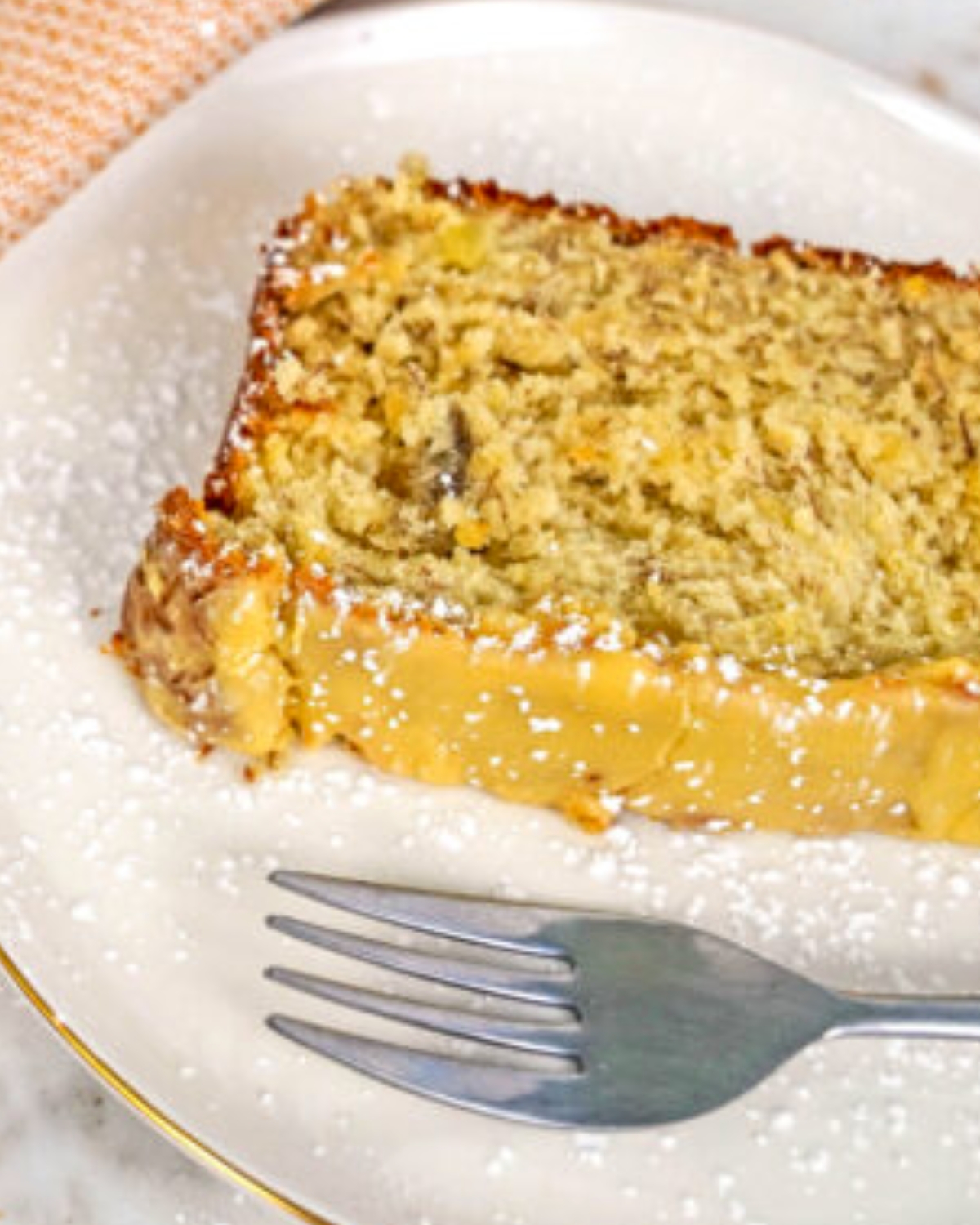 pineapple banana bread with tropical flavors