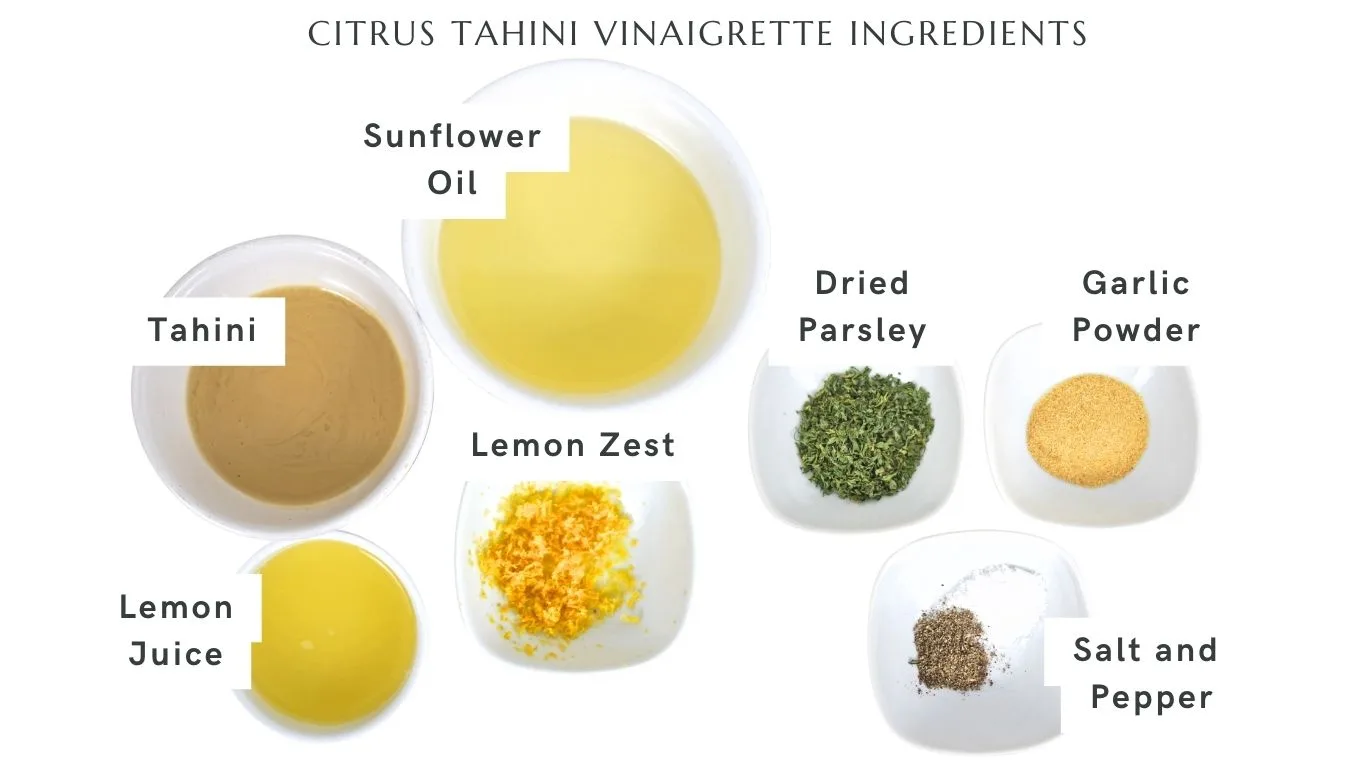 citrus tahini vinaigrette ingredients