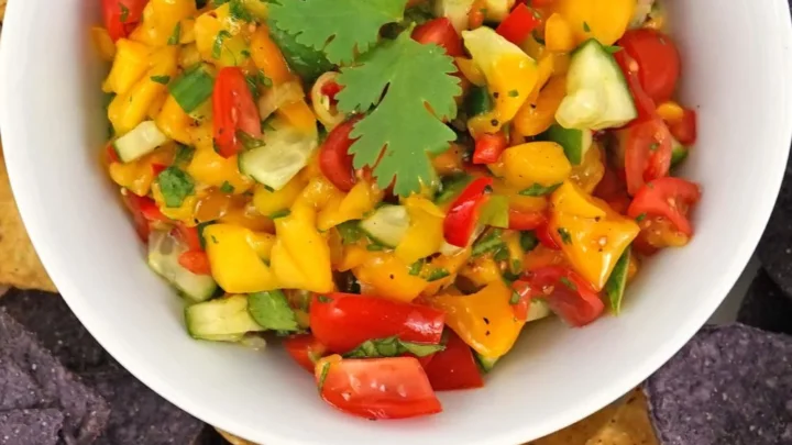 mango pico de gallo