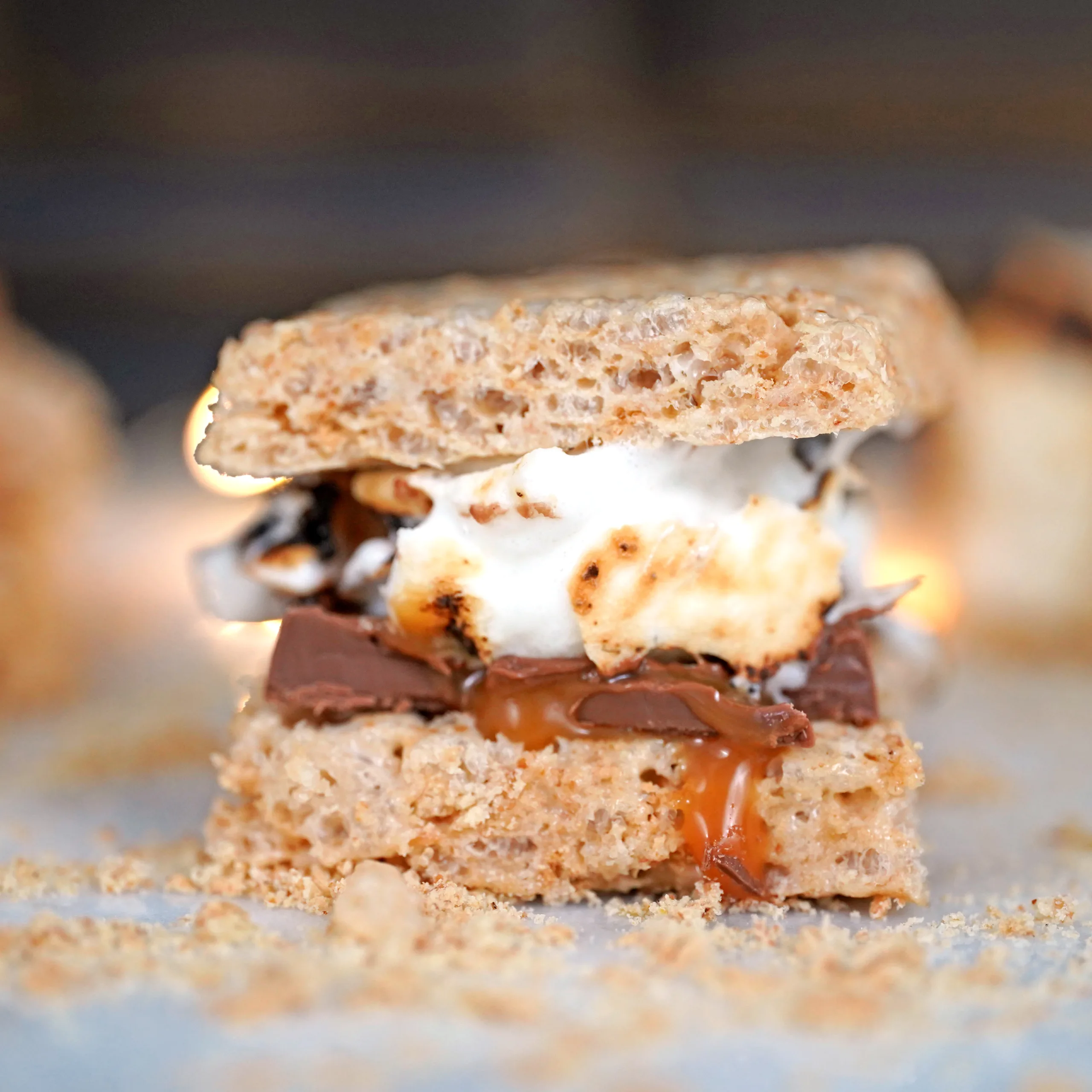 S'mores Rice Crispy Treats