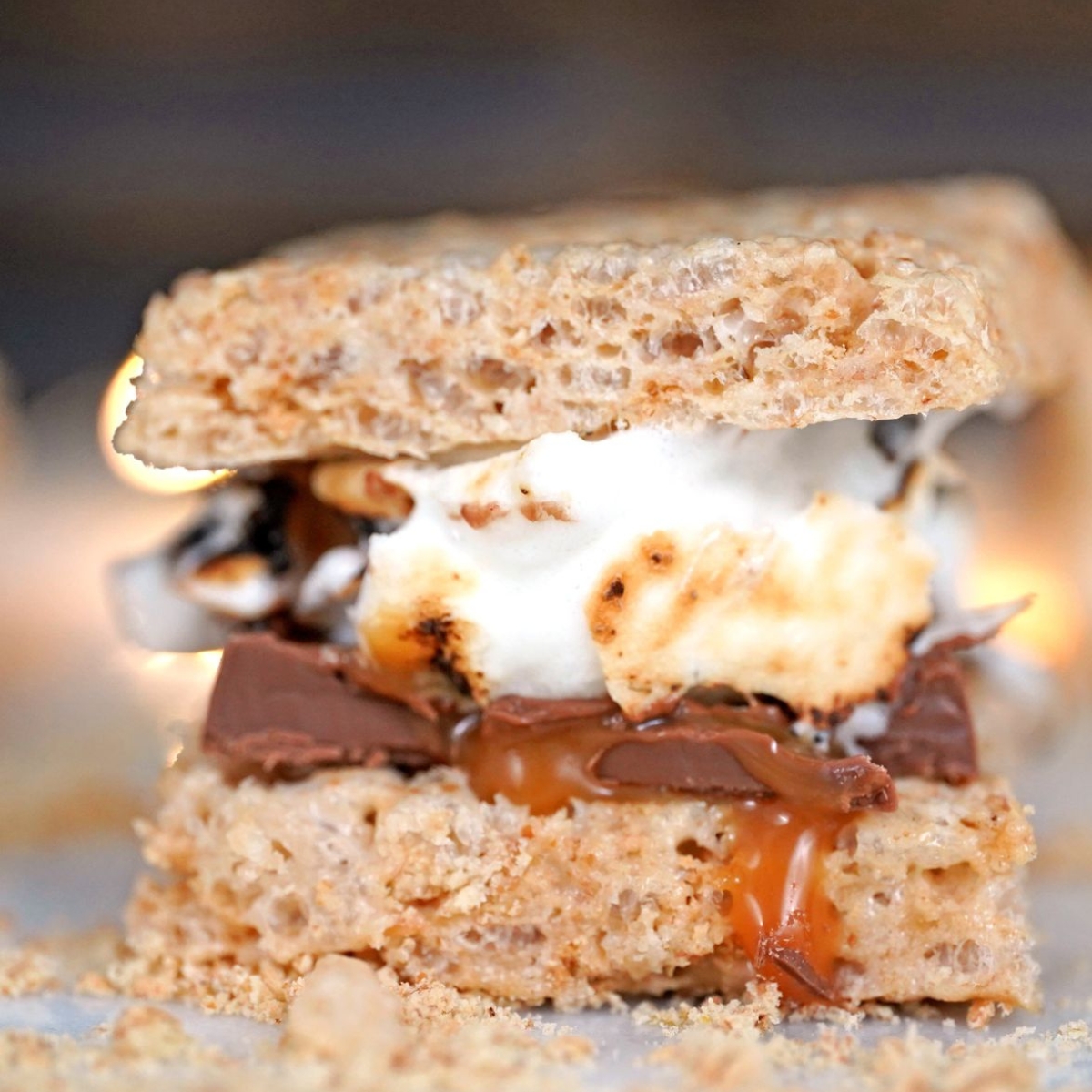 S'mores Rice Crispy treats