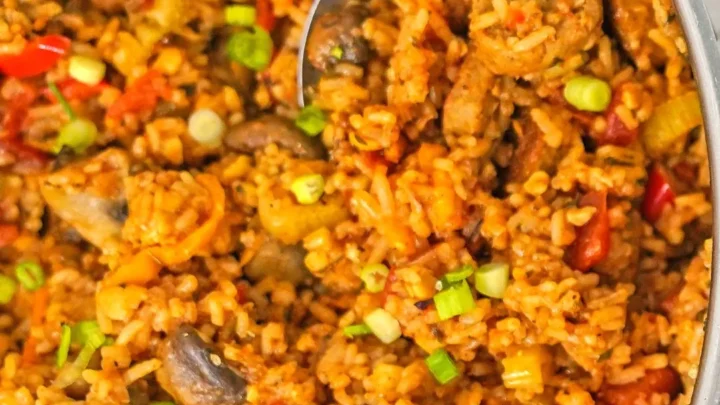 recipe for vegan jambalaya