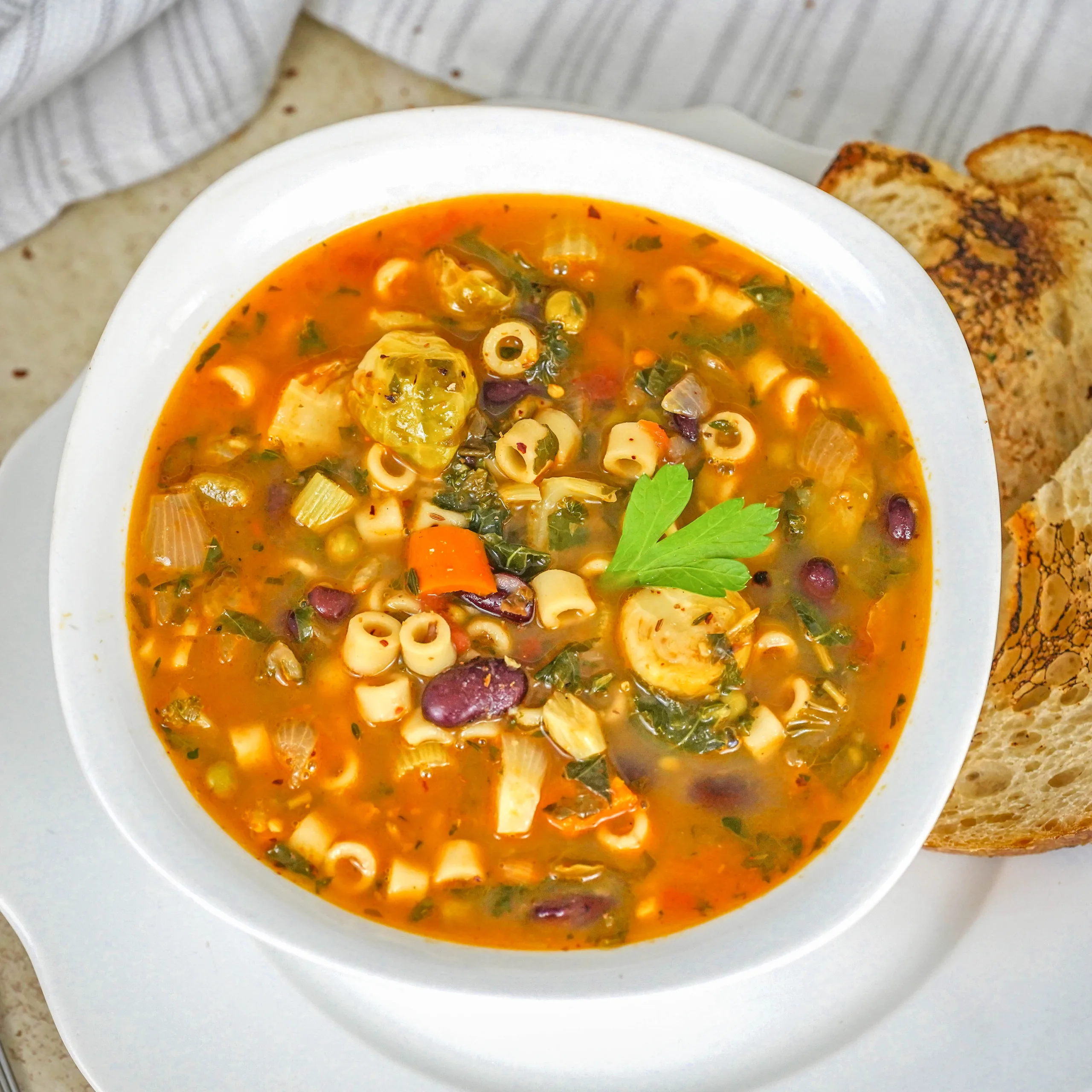 homemade vegetable soup