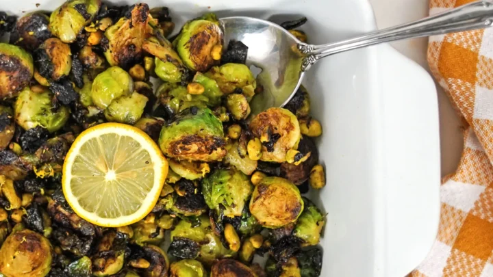 sauteed lemon brussels sprouts