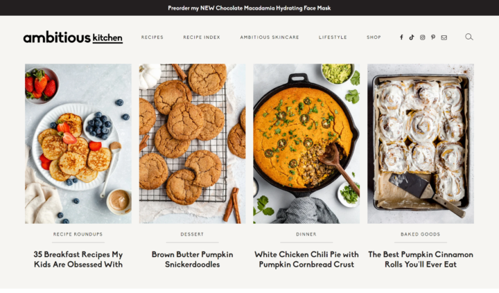 ambitious kitchen food blog