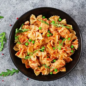 bowtie pasta with chicken