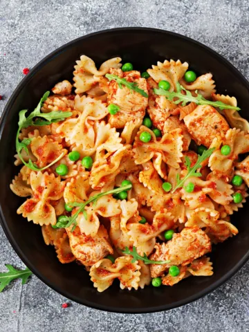 bowtie pasta with chicken