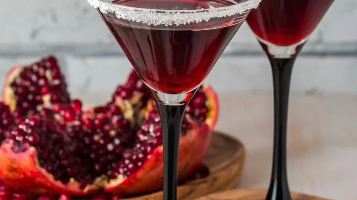 pomegranate martini