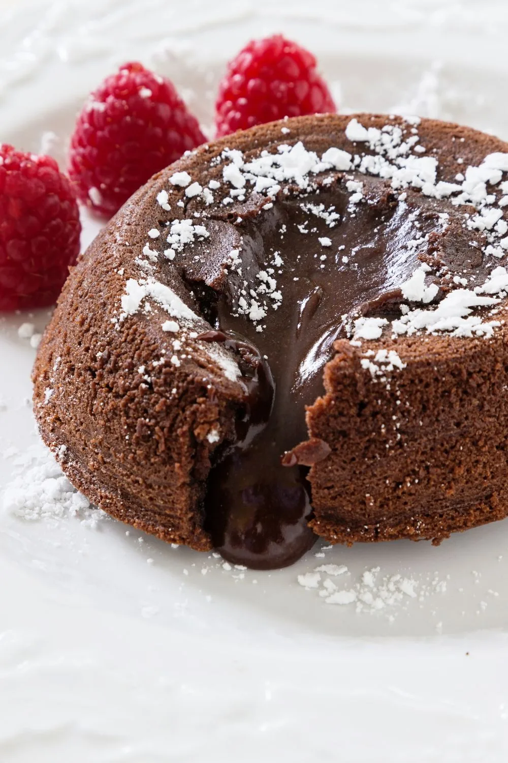 Chocolate Lava Cake with Brownie Mix