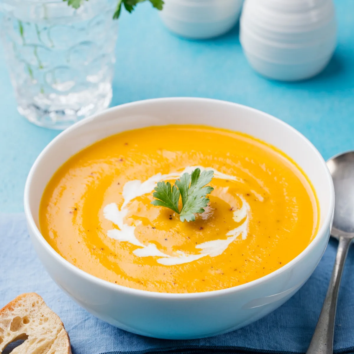 Creamy Ginger Carrot Soup Recipe