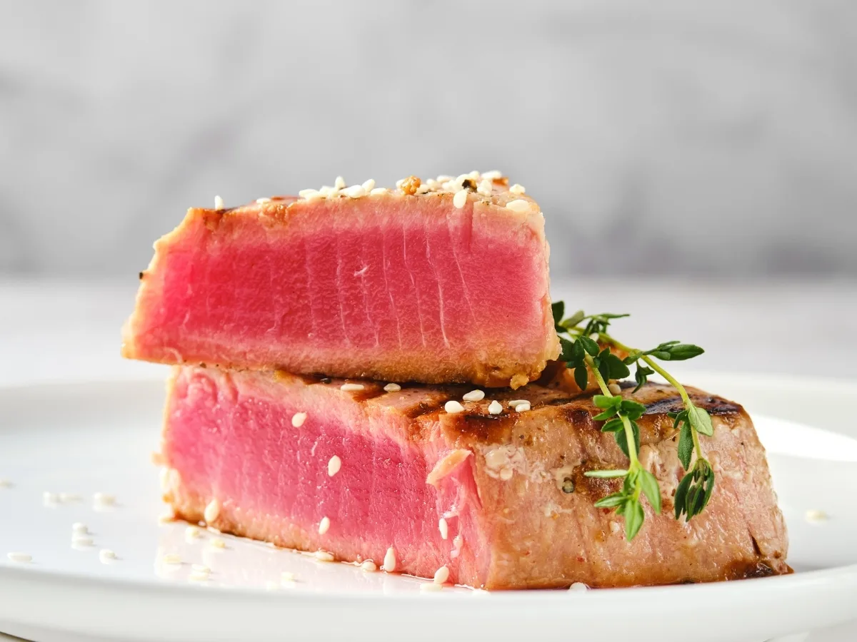 foods that start with A - ahi tuna