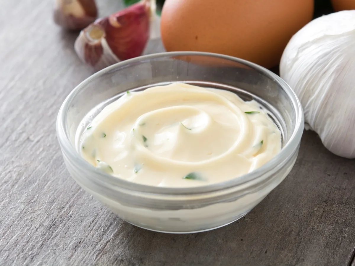 foods that start with A - aioli