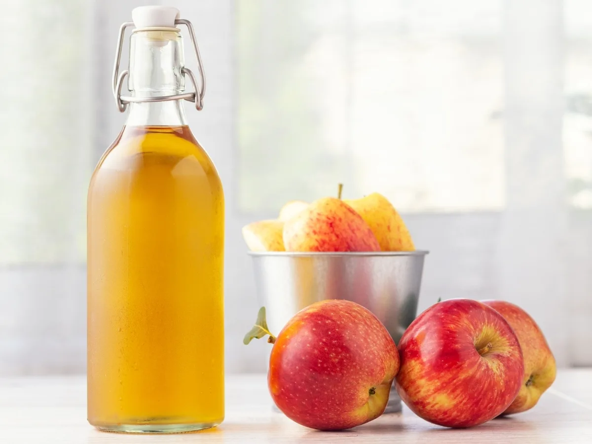 foods that start with A - apple cider vinegar