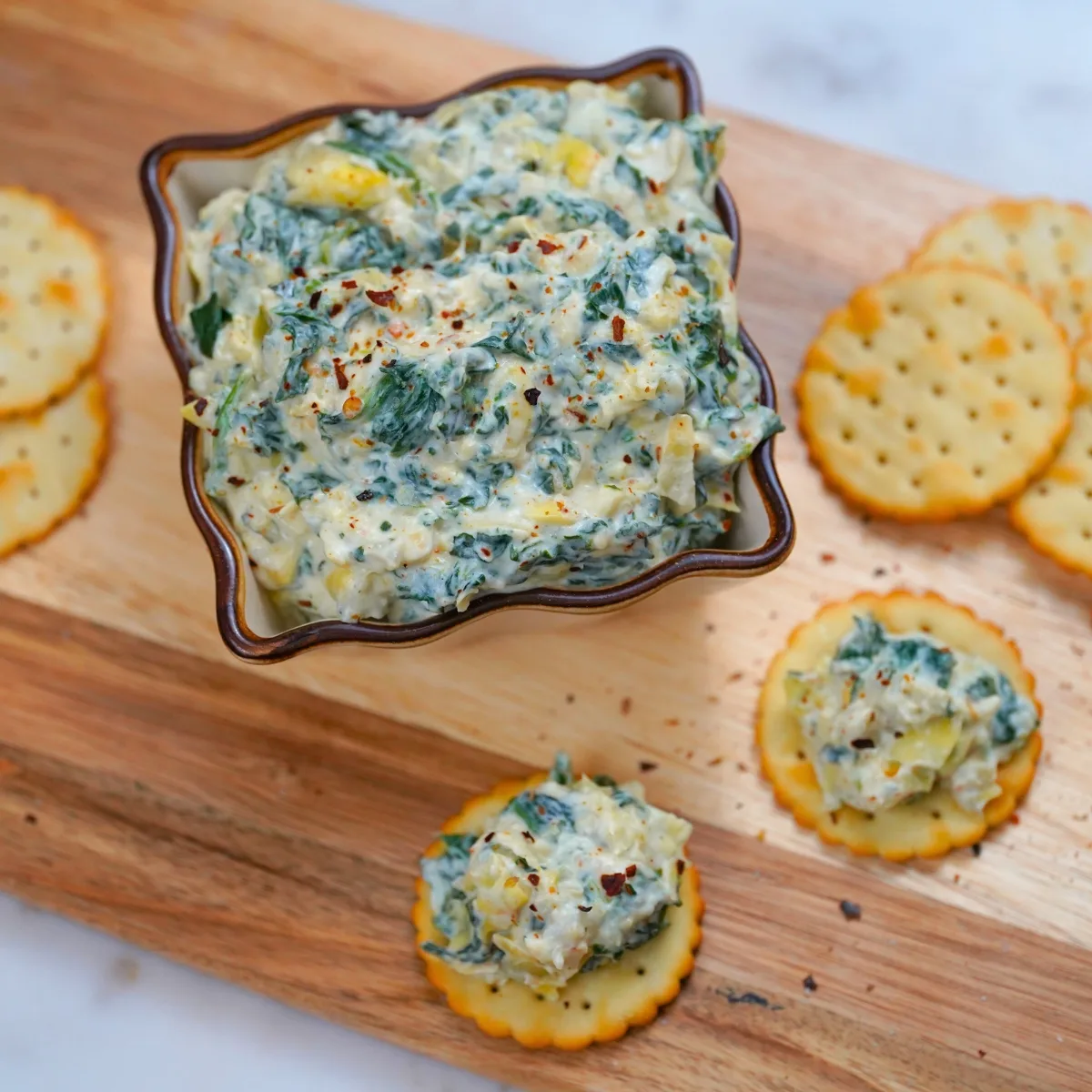 Stovetop Spinach Artichoke Dip Recipe