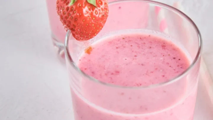 Energizing Strawberry Protein Shake