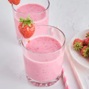 Energizing Strawberry Protein Shake