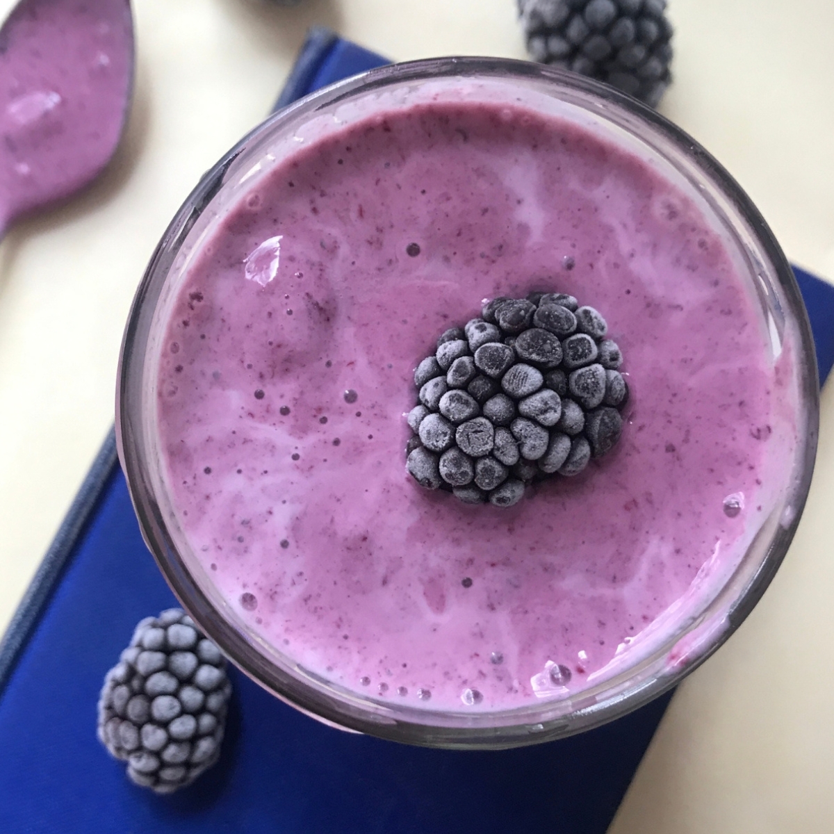 blackberry banana protein smoothie recipe