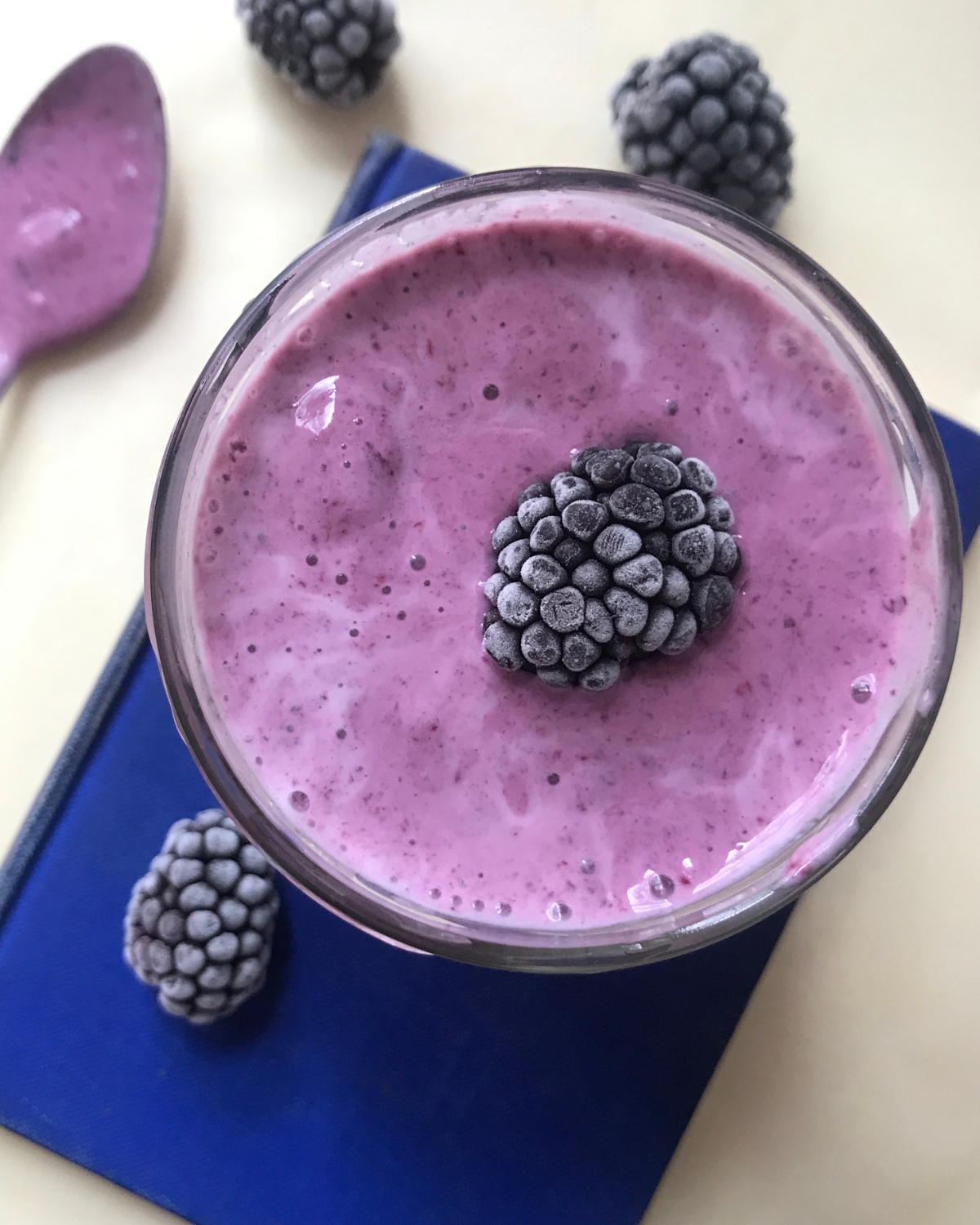 blackberry banana protein smoothie recipe