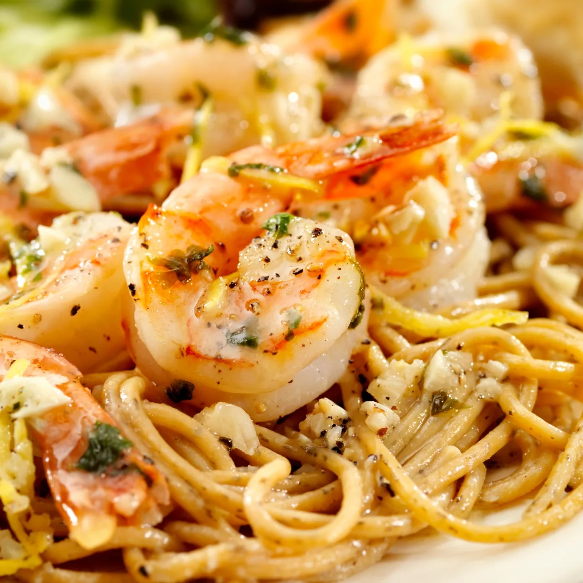 Garlic Shrimp Pasta