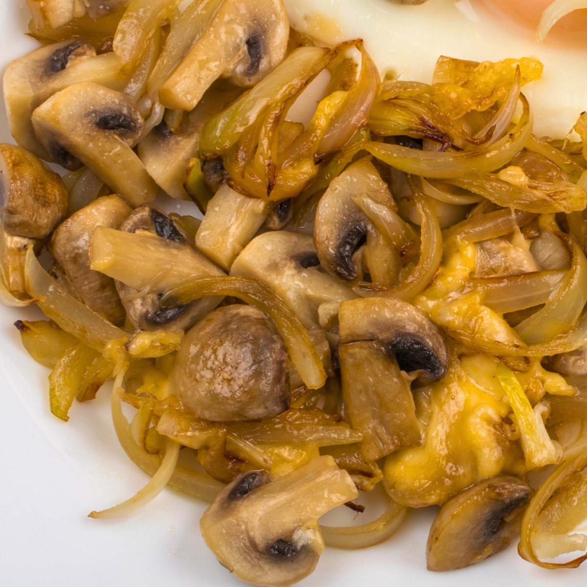 sauteed mushrooms and onions mix