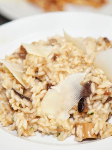 Parmesan Mushroom Rice