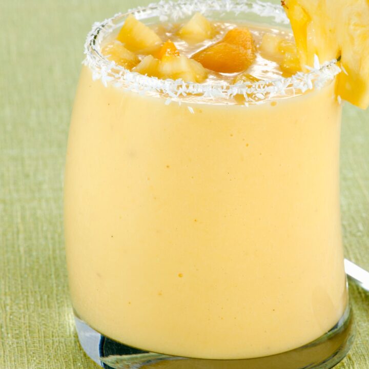 Coconut Mango Pineapple Smoothie