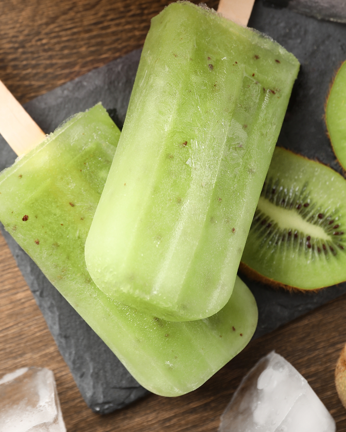 Honey Kiwi Popsicles Recipe