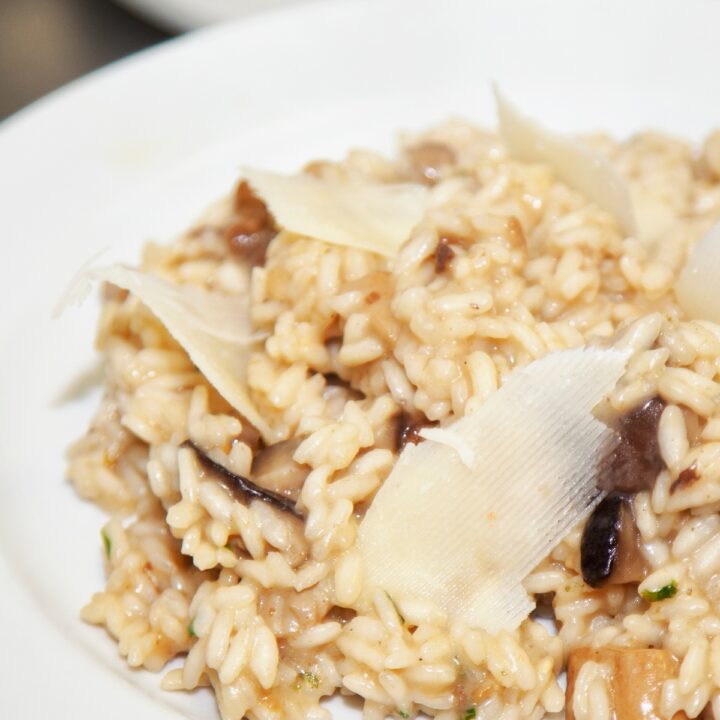 Parmesan Mushroom Rice - 20 Minute Recipe