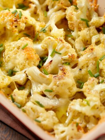 Parmesan Roasted Cauliflower