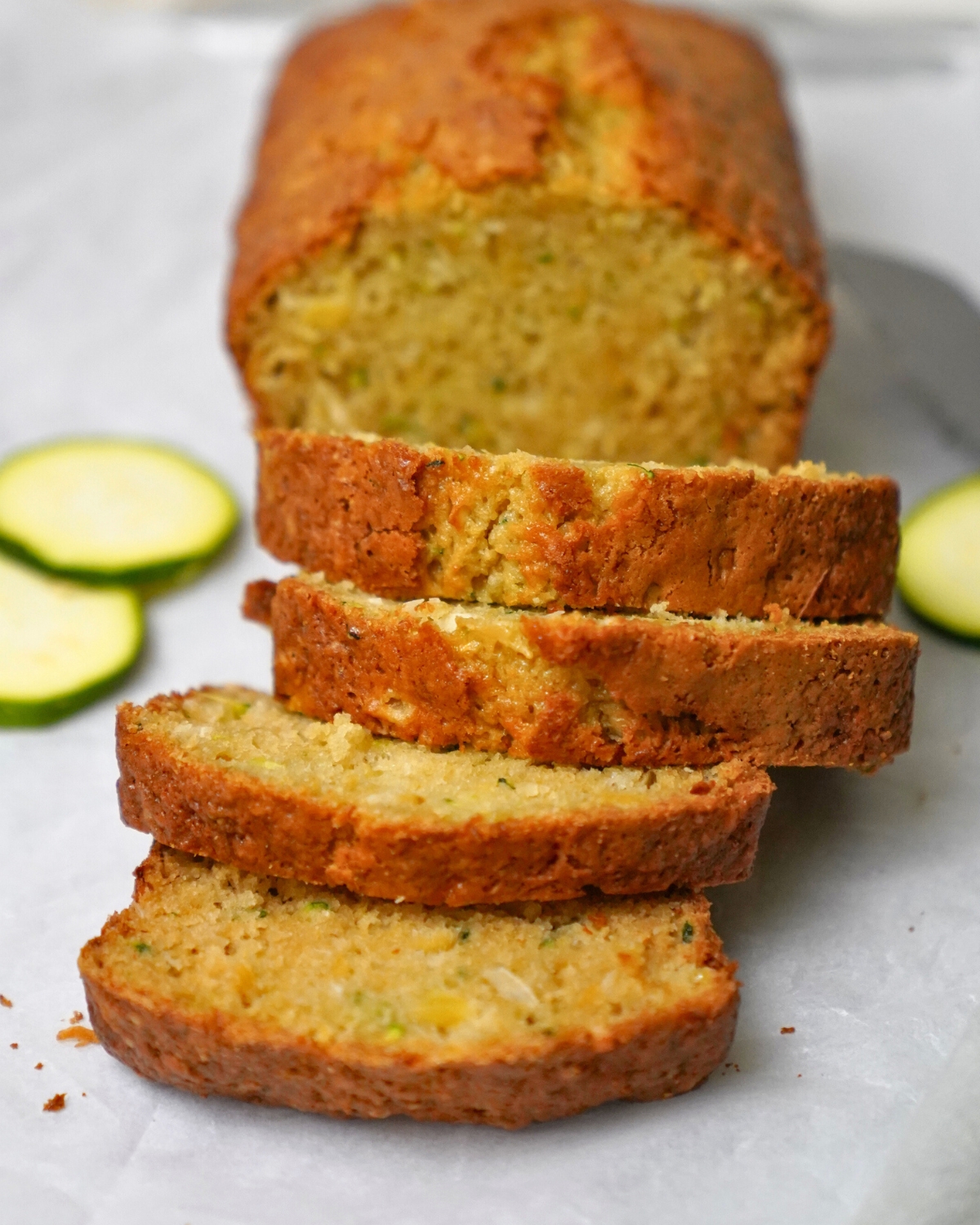 Pina Colada Zucchini Bread