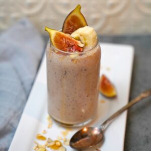 banana fig protein shake